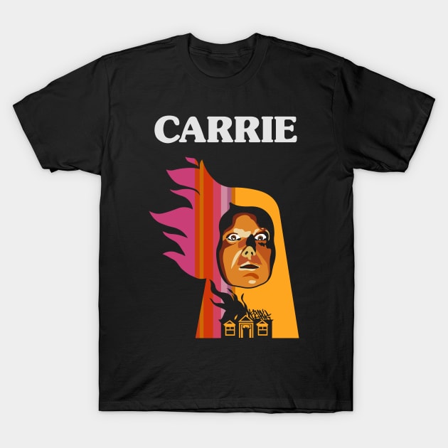 Carrie Movie 1976 T-Shirt by wearableitems